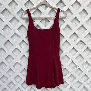 Popflex maroon athletic dress